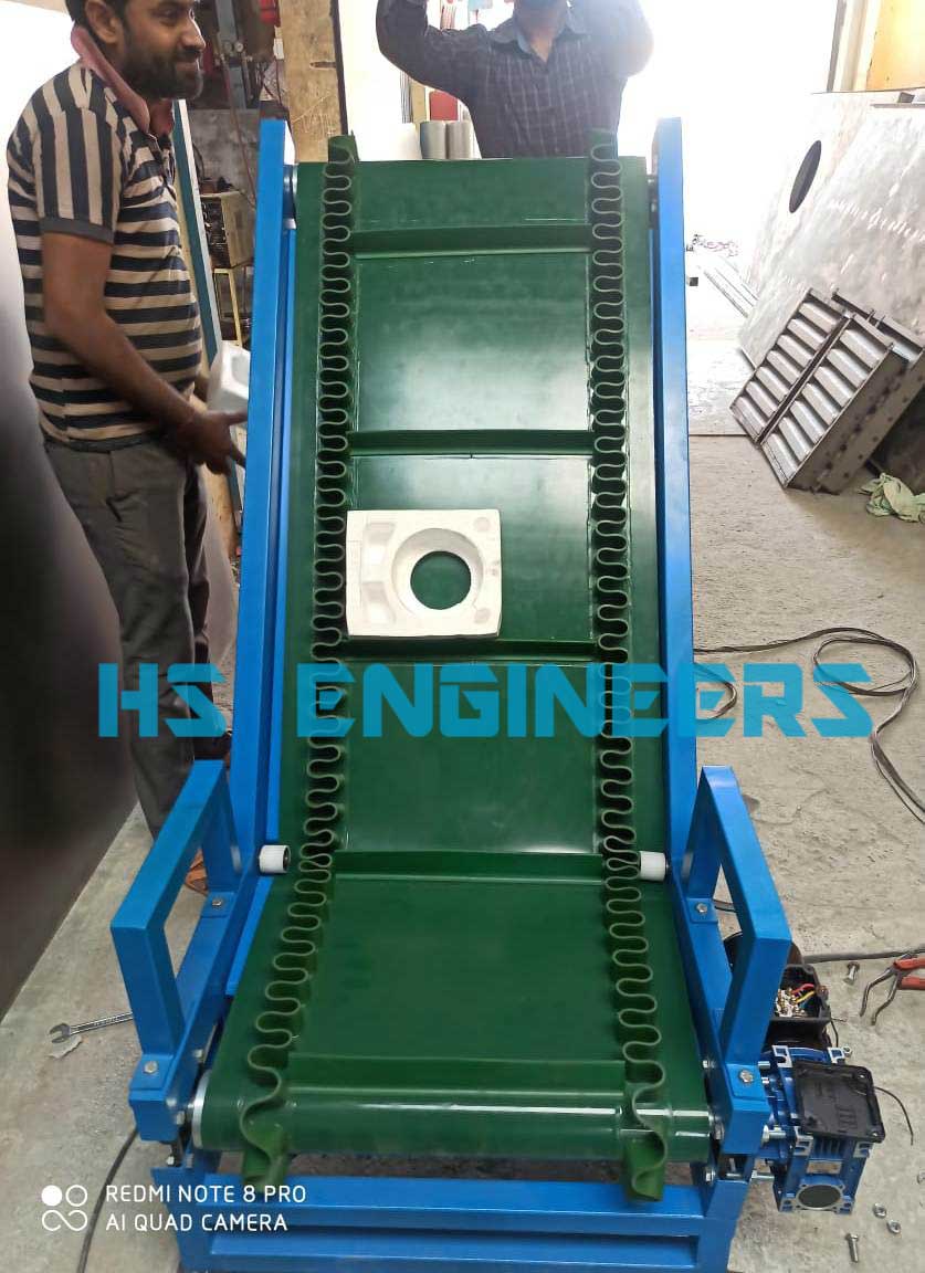 Sidewall Inclined Belt Conveyor Conveyors India